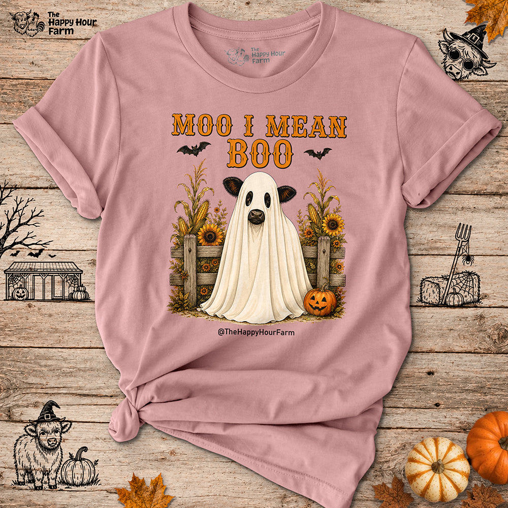 Moo I Mean Boo 2 Unisex Tee