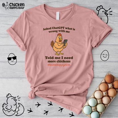 Asked CHATGPT What is Wrong Unisex Tee