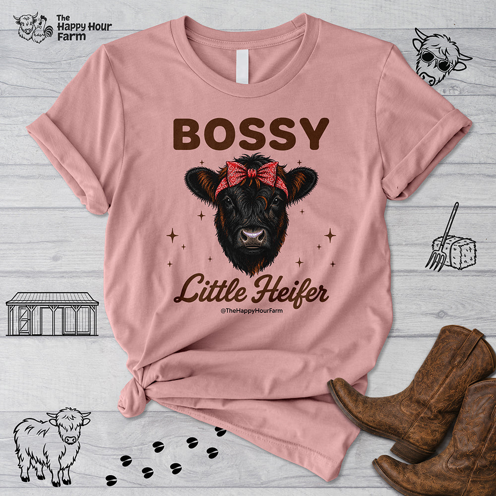 Bossy Little Heifer Unisex Tee