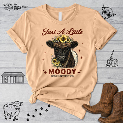 Just a Little Moody 2 Unisex Tee