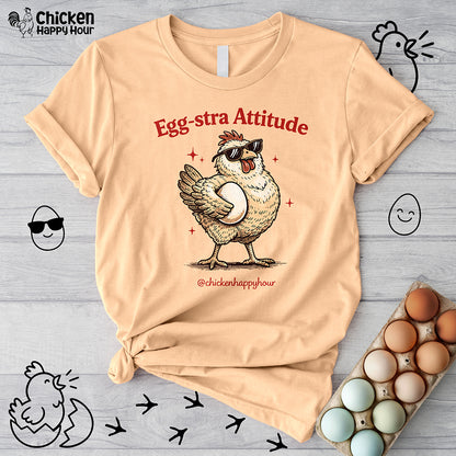 Egg-stra Attitude Unisex Tee