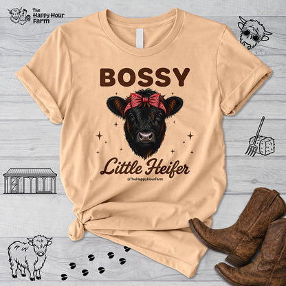 Bossy Little Heifer Unisex Tee