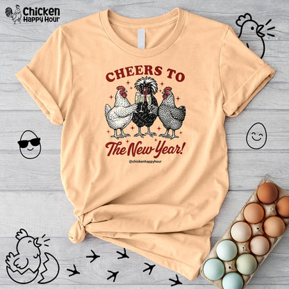 Cheers to The New Year Unisex Tee