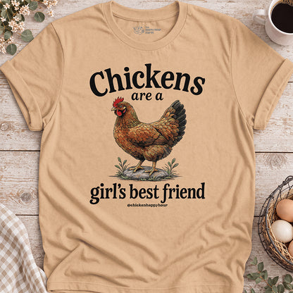 Chickens Are A Girl’s Best Friend Unisex Tee