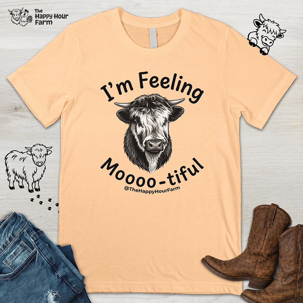 I'm Feeling Moooo-tiful Unisex Tee