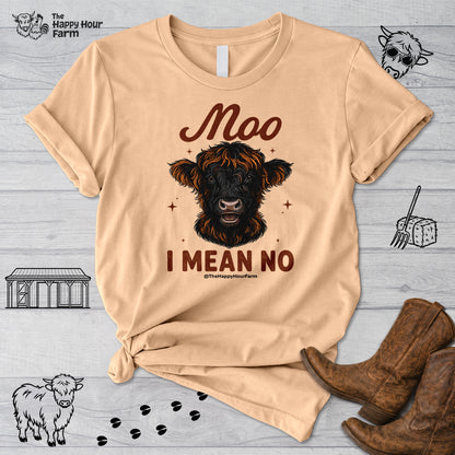 Moo I Mean No Unisex Tee