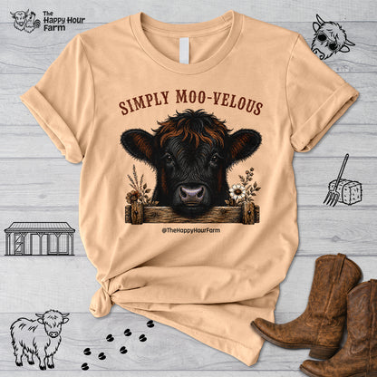 Simply Moo-Velous Unisex Tee