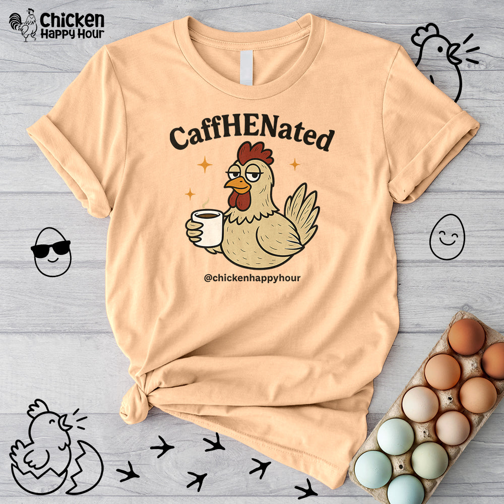 CaffHENated Unisex Tee