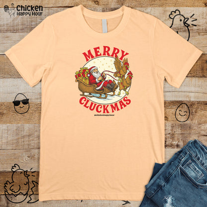 Merry Cluckmus Unisex Tee