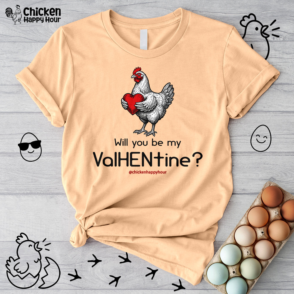 Will you be my ValHENtine Unisex Tee