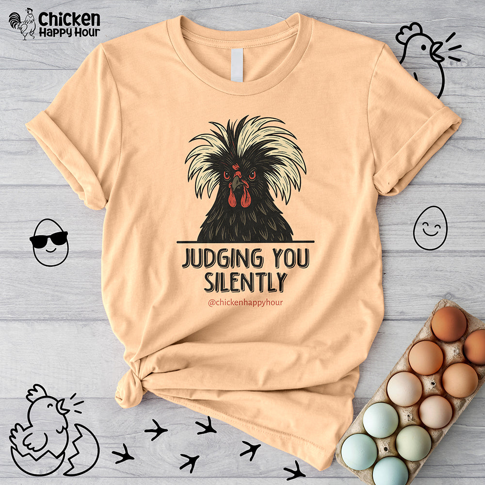 Judging You Silently Unisex Tee