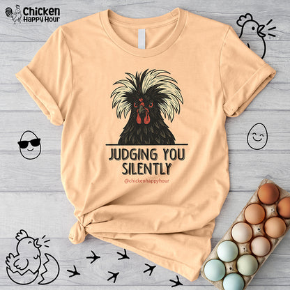 Judging You Silently Unisex Tee