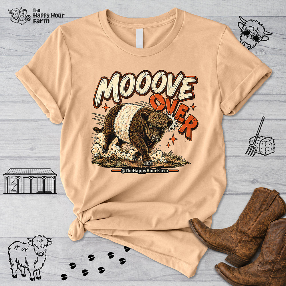 MOOOVE OVER Unisex Tee
