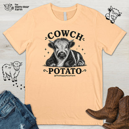 Cowch Potato Unisex Tee