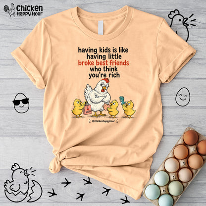 Having Kids Unisex Tee