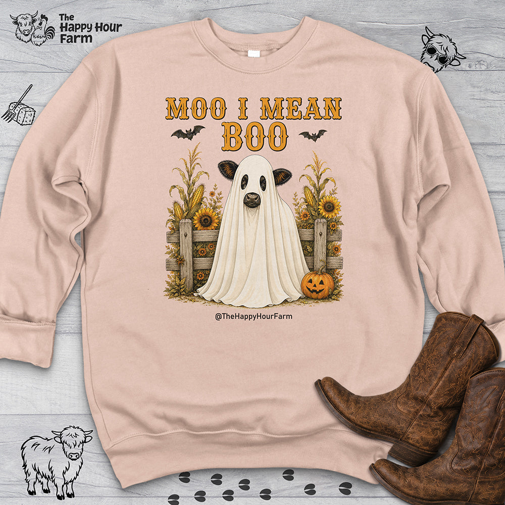 Moo I Mean Boo 2 Sweatshirt