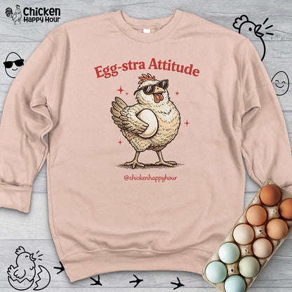 Egg-stra Attitude Sweatshirt