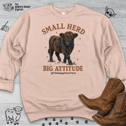 Small Herd Big Attitude Sweatshirt