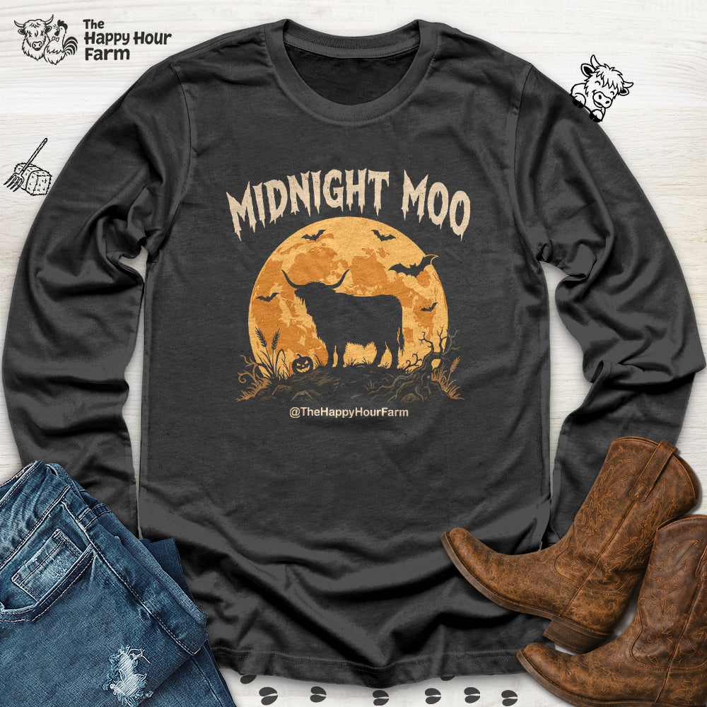 Midnight Moo Long Sleeve
