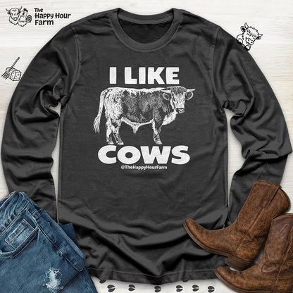 I Like Cows Long Sleeve