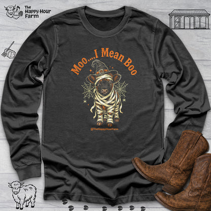 Moo I Mean Boo Long Sleeve