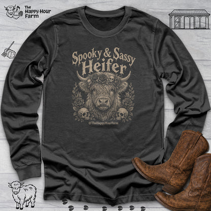 Spooky & Sassy Heifer Long Sleeve