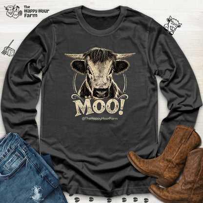 Moo! Long Sleeve