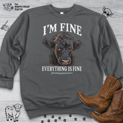 I'm Fine Everything Is Fine Sweatshirt