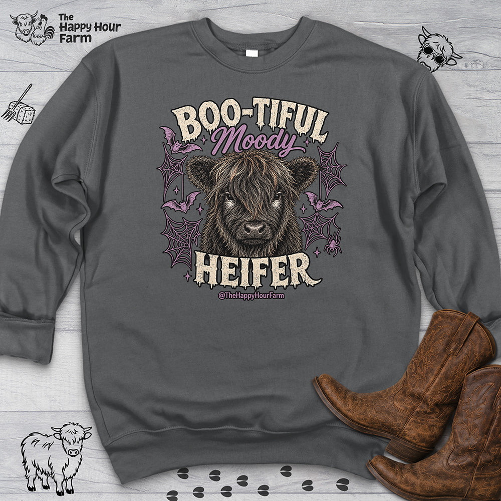 Bootiful Moody Heifer Sweatshirt