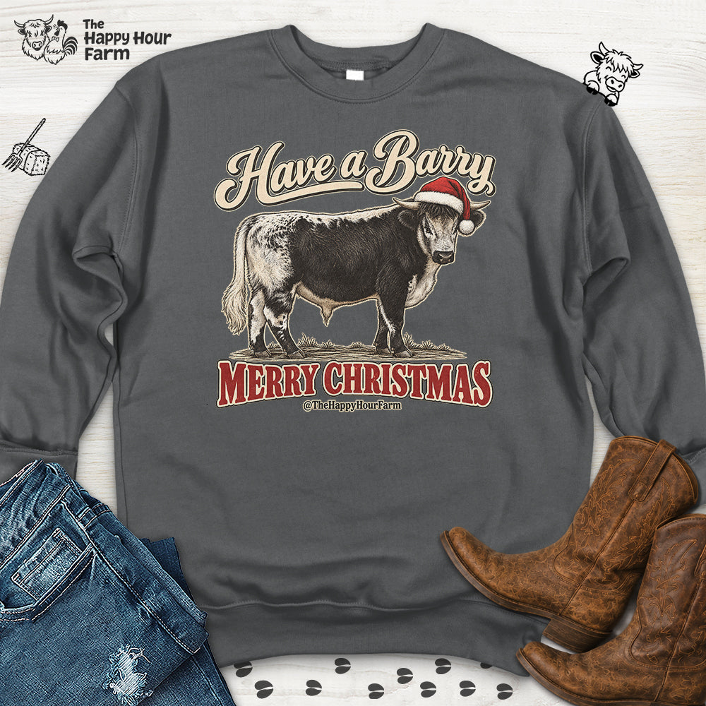 Have a Barry MERRY CHRISTMAS Sweatshirt