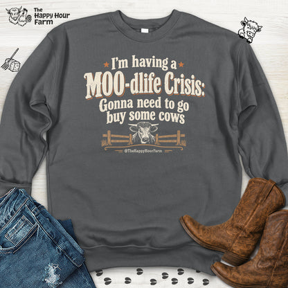MOO-dlife Crisis Sweatshirt