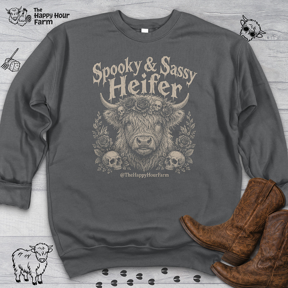 Spooky & Sassy Heifer Sweatshirt