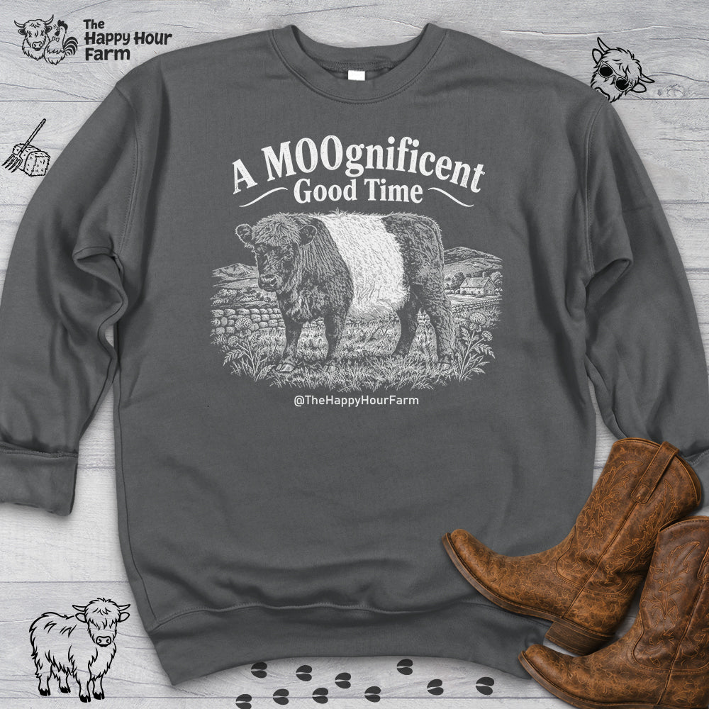 A MOOgnificent Good Time Sweatshirt