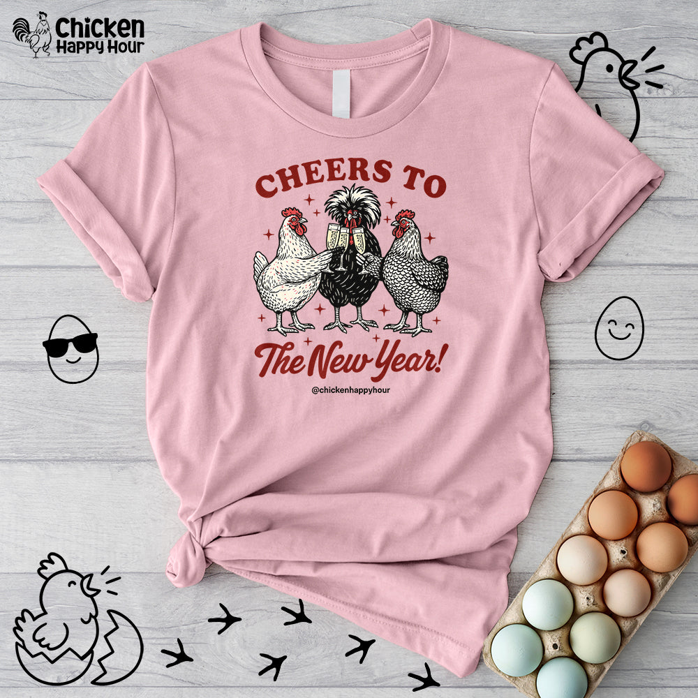 Cheers to The New Year Unisex Tee