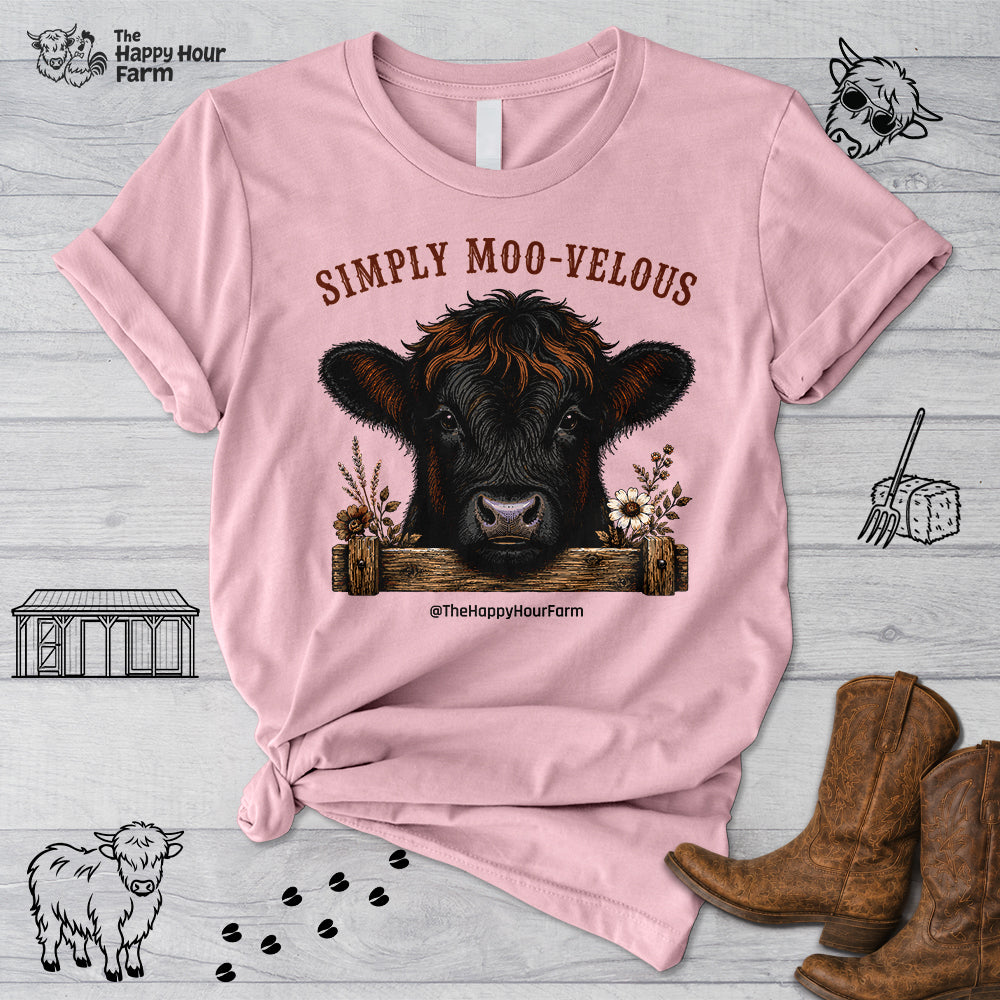 Simply Moo-Velous Unisex Tee