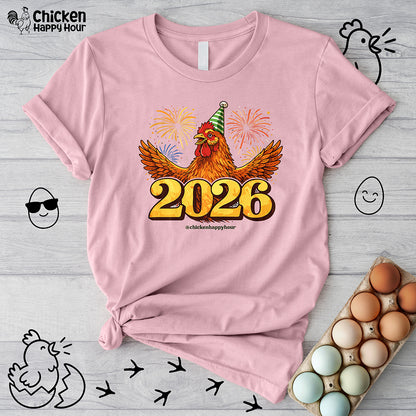 New Year Chicken 2026 Unisex Tee