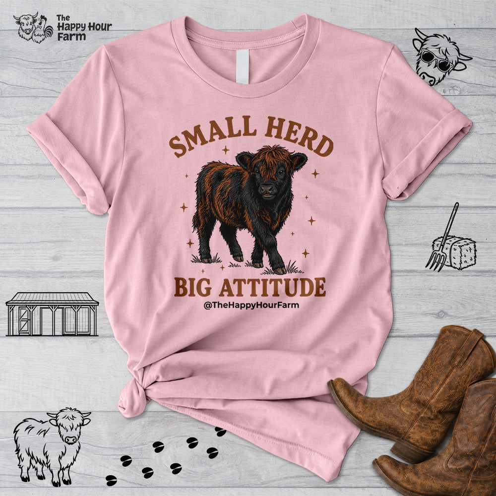 Small Herd Big Attitude Unisex Tee