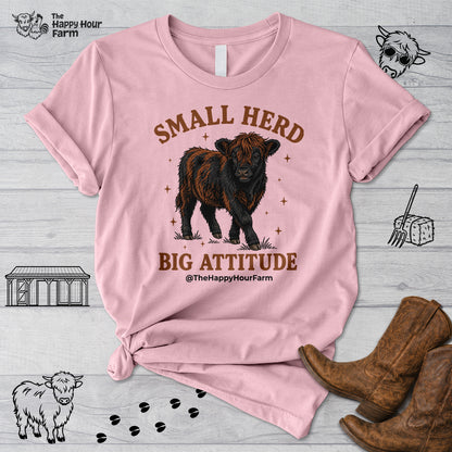Small Herd Big Attitude Unisex Tee