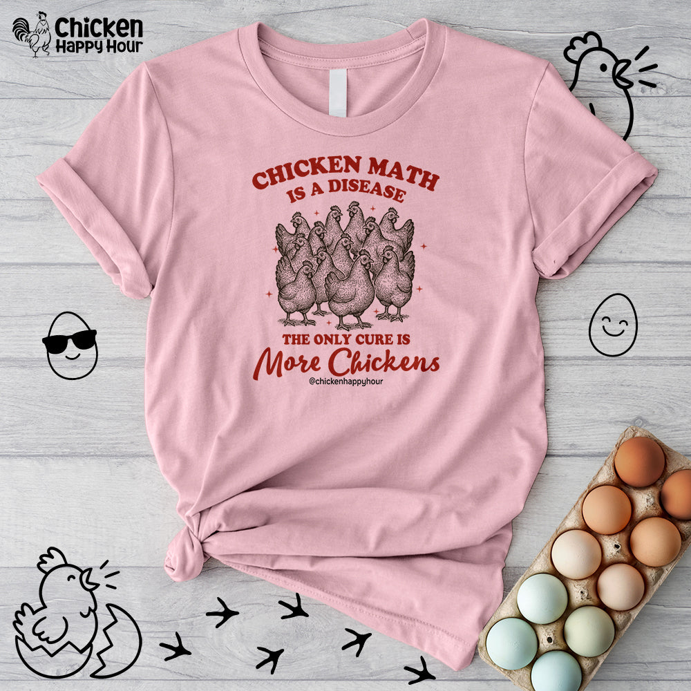 Chicken Math is a Disease Unisex Tee