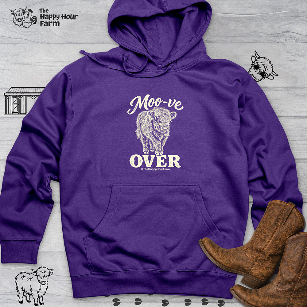 Moo-ve OVER Hooded Sweatshirt