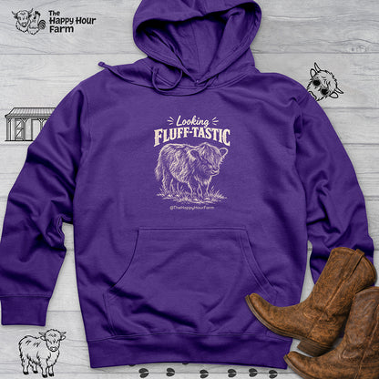 Looking FLUFF-TASTIC Hooded Sweatshirt