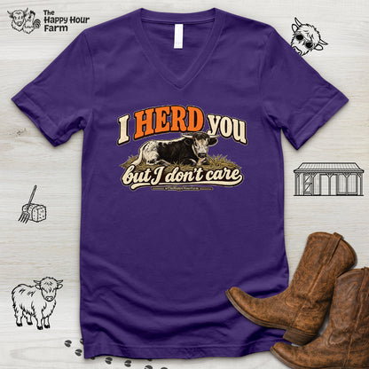 I HERD You V-Neck Tee