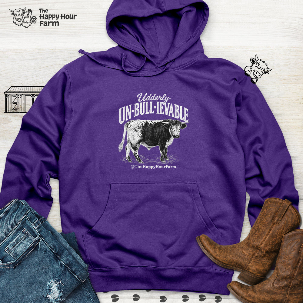 Udderly UN-BULL-IEVABLE Hooded Sweatshirt