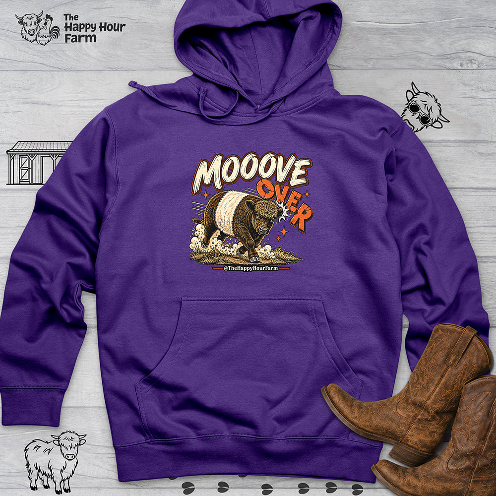 MOOOVE OVER Hooded Sweatshirt