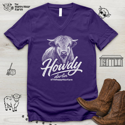 Howdy Darlin V-Neck Tee