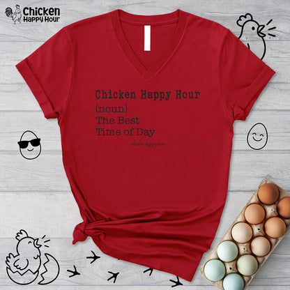 The Best Time of Day V-Neck Tee