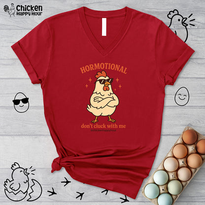 Hormotional V-Neck Tee