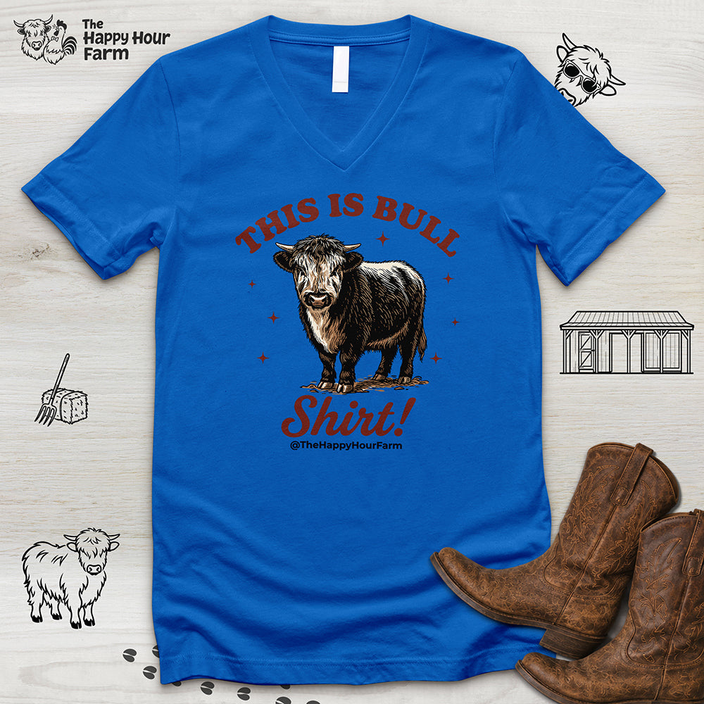 This Is Bull Shirt V-Neck Tee