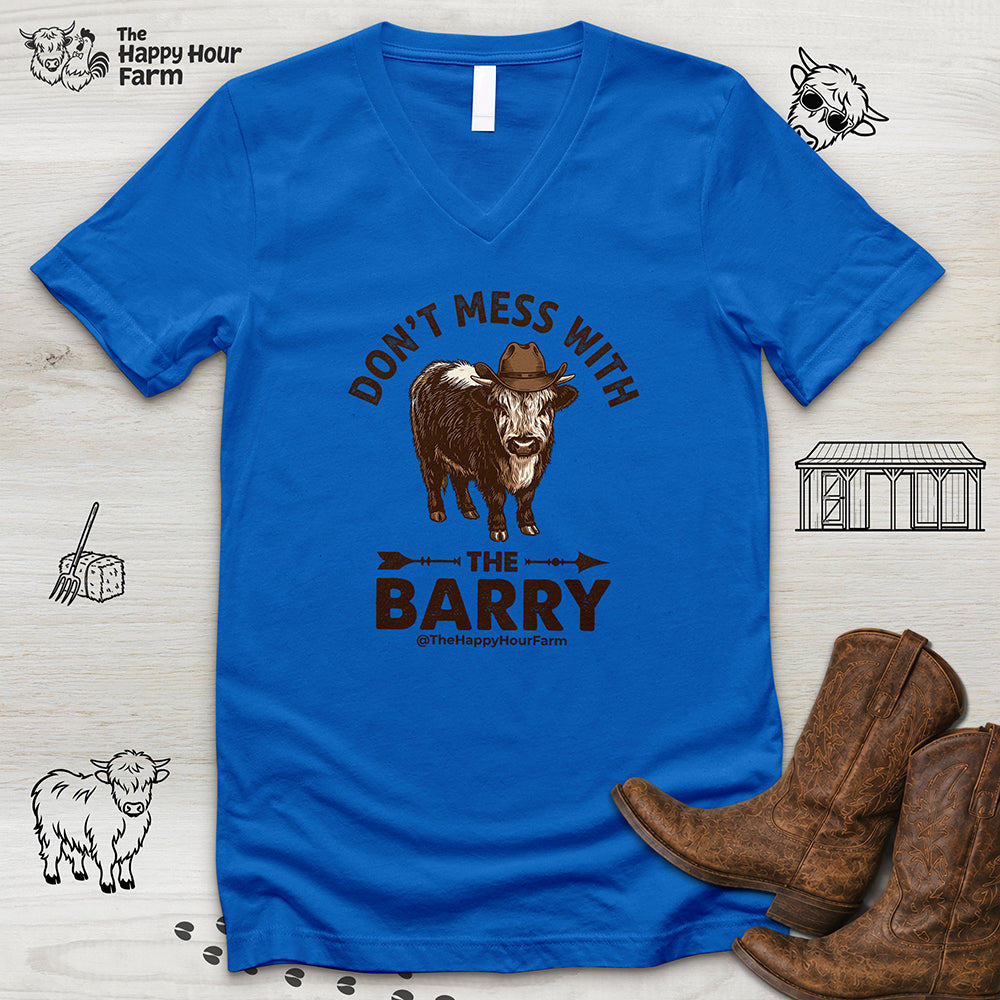 Don't Mess With the Barry V-Neck Tee