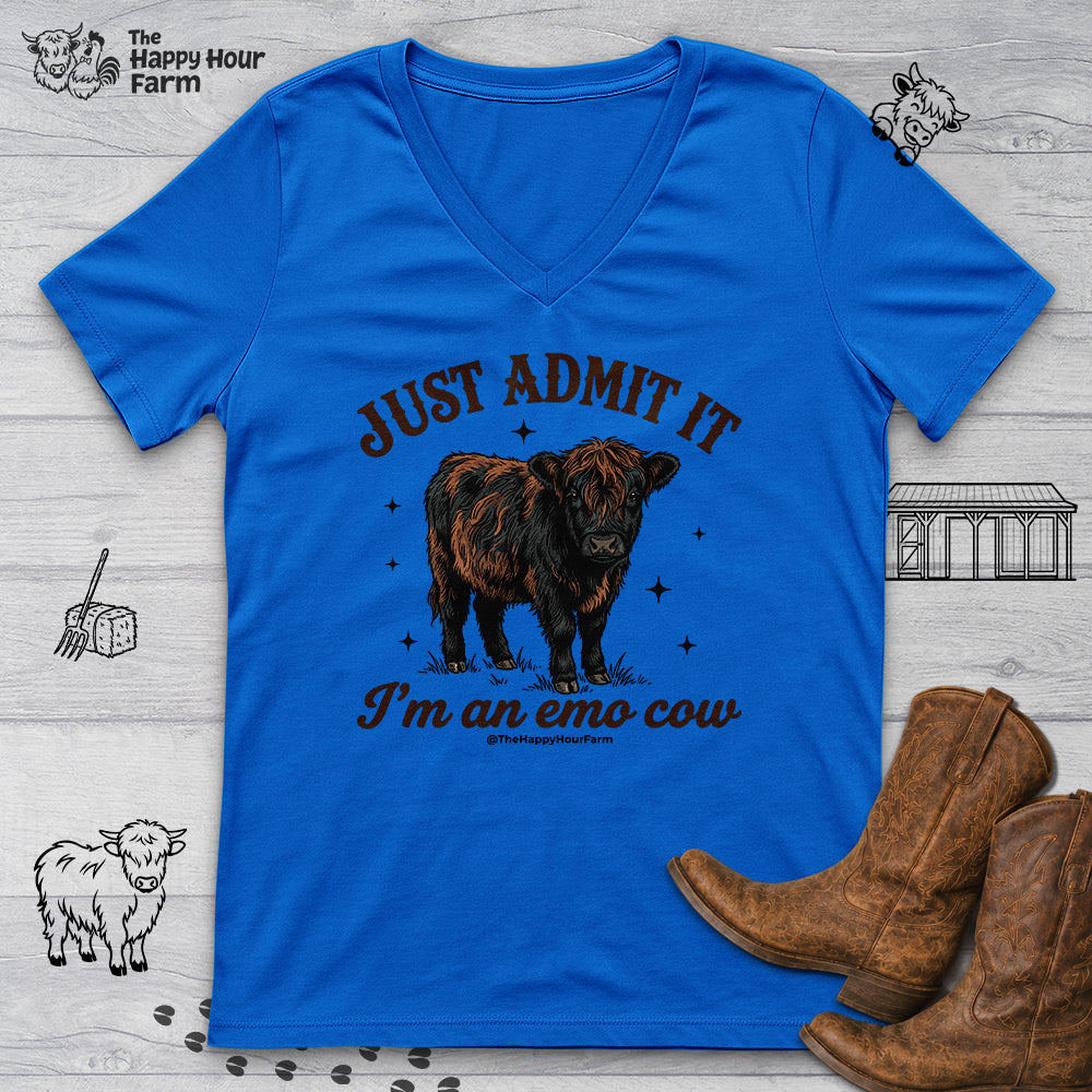Just Admit It V-Neck Tee